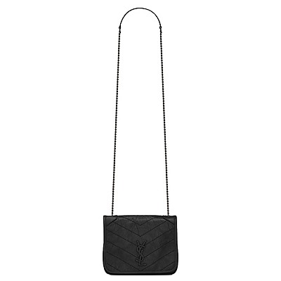 [스페셜오더]SAINT LAURENT-583103 생 로랑 차콜 그레이 니키 체인 월릿