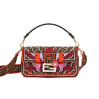 [스페셜오더]FENDI-8BR600 펜디 베이지/블랙 누벅 바게트