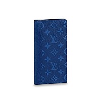 LOUIS VUITTON-M14110 루이비통 스카이 블루 모노그램 브라짜 월릿