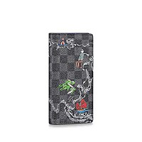 LOUIS VUITTON-M14110 루이비통 스카이 블루 모노그램 브라짜 월릿