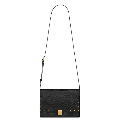 [스페셜오더]SAINT LAURENT-578056 생 로랑 블랙 크로커다일 무늬 MARGAUX 마르고 사첼백