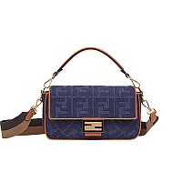 [스페셜오더]FENDI-8BR600 펜디 베이지/블랙 누벅 바게트