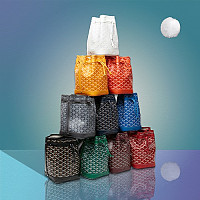 [스페셜오더]GOYARD-01CL01P 고야드 PETIT FLOT 쁘띠 플롯 버킷백 블랙 미니