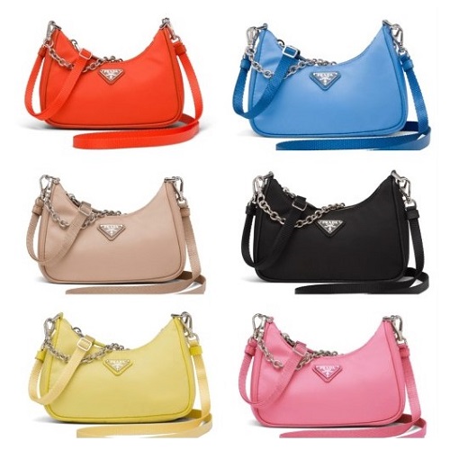 PRADA-1TT122 #홍콩명품쇼핑몰 보물나라 프라다 나일론 리에디션 테수토 미니 호보백 / 6컬러