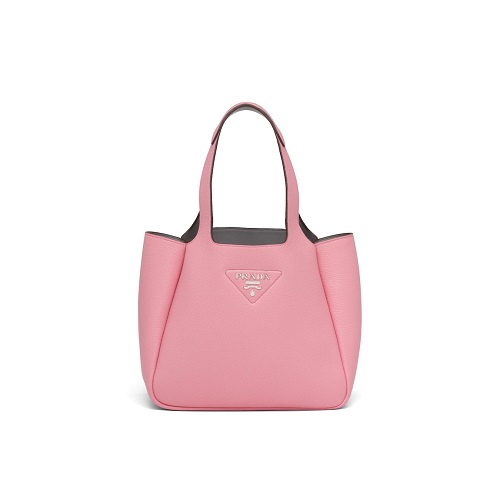 [스페셜오더]PRADA-1BG335 프라다 페탈 핑크 메탈 로고 다이노 토트백