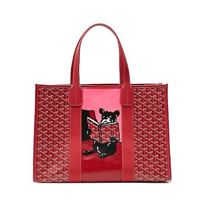 [스페셜오더]GOYARD-고야드 그린 VILLETTE 빌렛 프렌치 블독 마카쥬 토트백