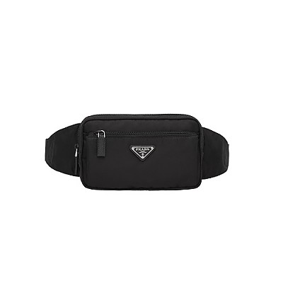 PRADA-2VL977 프라다 브라운 리나일론 벨트 백