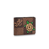 LOUIS VUITTON-M69408 루이비통 블랙 모노그램 마카사르 멀티플 월릿