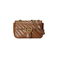 [스페셜오더]GUCCI-446744 3120 구찌 그린 GG 마몽 마틀라세 미니백