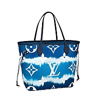 LOUIS VUITTON-M47143 루이비통 네이비 모노그램 앙프렝뜨 네버풀 MM