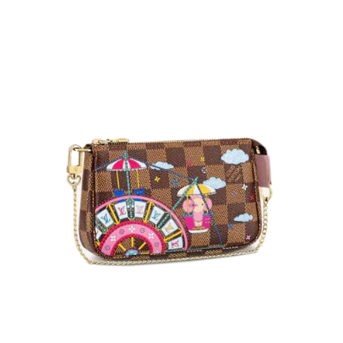 [스페셜오더]LOUIS VUITTON-N60402 루이비통 모노그램 비비엔 프린트 장식 미니 포쉐트 악세수아