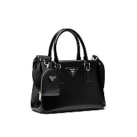 PRADA-1BA896 프라다 화이트 스몰 프라다 갤러리아 가죽 백
