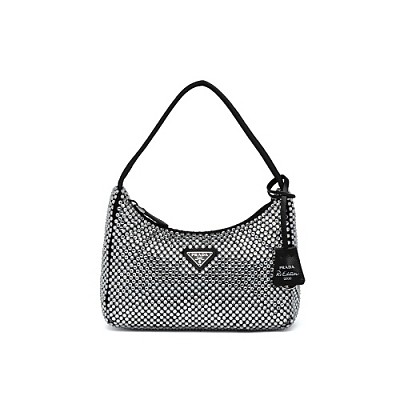 [스페셜오더]PRADA-1NE515 프라다 블랙 나일론 리에디션 2000 미니 숄더백