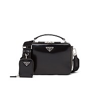 PRADA-2VH069 프라다 커피 브리크 사피아노 가죽 백