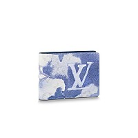 LOUIS VUITTON-M69408 루이비통 블랙 모노그램 마카사르 멀티플 월릿