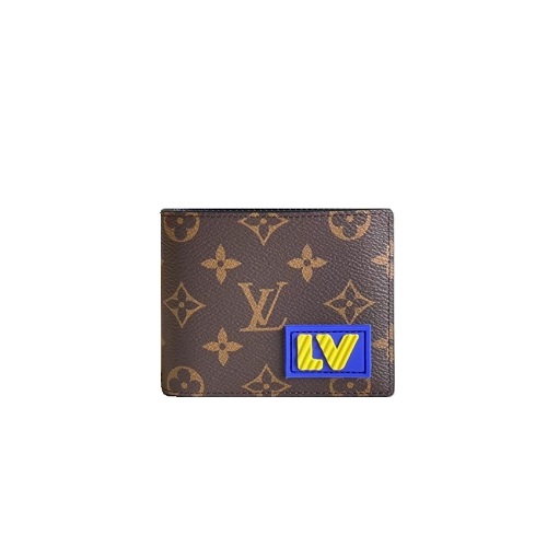 [스페셜오더]LOUIS VUITTON-M45789 루이비통 모노그램 LV 러버 시그니처 패치 멀티플 월릿