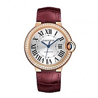 [스페셜오더]Cartier-까르띠에 발롱 블루 드 쿼츠 다이아 스틸 브레이슬릿 레이디스 워치28mm