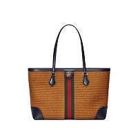 GUCCI-631685 4076 구찌 오피디아 블루 GG 미디엄 토트백