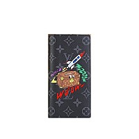 LOUIS VUITTON-M14110 루이비통 스카이 블루 모노그램 브라짜 월릿