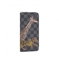 LOUIS VUITTON-M13214 루이비통 그레이 모노그램 데님 지피 월릿