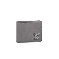 LOUIS VUITTON-M69408 루이비통 블랙 모노그램 마카사르 멀티플 월릿