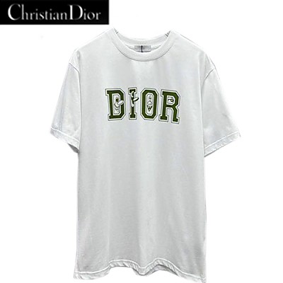 DIO*-032120 디올 블랙 DIOR 프린트 장식 티셔츠 남성용