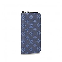 LOUIS VUITTON-M13214 루이비통 그레이 모노그램 데님 지피 월릿