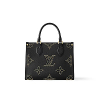 LOUIS VUITTON-M14576 루이비통 블랙 모노그램 송아지 가죽 온더고 PM