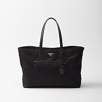 PRADA-1BG527 프라다 발틱 블루 라지 리나일론 사피아노 가죽 토트백