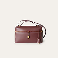 Loro Piana-로로피아나 다크브라운 엑스트라 숄더백 L27