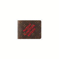 LOUIS VUITTON-M69408 루이비통 블랙 모노그램 마카사르 멀티플 월릿