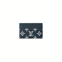 LOUIS VUITTON-M14789 루이비통 네이비 모노그램 섀도우 더블 카드 홀더