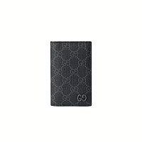 GUCCI-768249 1052 구찌 블랙/블루 바이컬러 GG 롱 카드 케이스