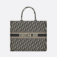DIOR-디올 푸시아/바이올렛 그래피티 자수 Book Tote 미디엄 숄더백 36cm - M1296ZEZY_M75E