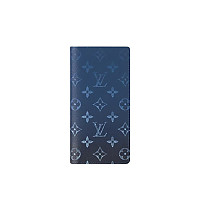 LOUIS VUITTON-M14110 루이비통 스카이 블루 모노그램 브라짜 월릿
