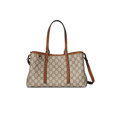 GUCCI-815214 8459 구찌 핑크 GG 엠블럼 스몰 토트백