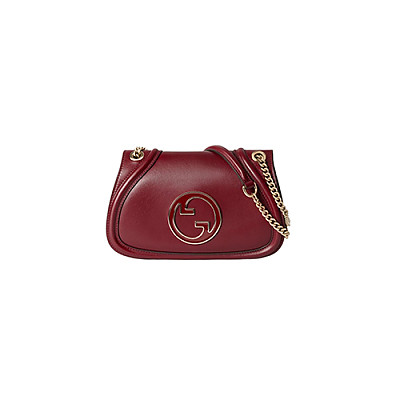 GUCCI-815715 6705 구찌 라이트 핑크 가죽 구찌 블론디 스몰 숄더백