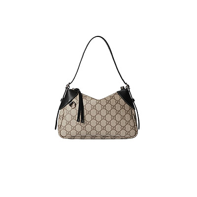 GUCCI-815218 9642 구찌 베이지/화이트 GG 엠블럼 스몰 숄더백