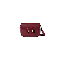 GUCCI-815205 2718 구찌 브라운 가죽 구찌 홀스빗 1955 미니 숄더백