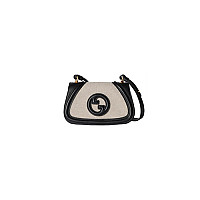 GUCCI-815700 2718 구찌 브라운 가죽 구찌 블론디 미니 숄더백