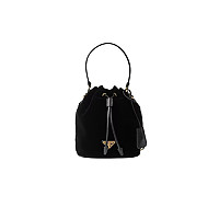 PRADA-1BE067 프라다 블랙 송아지 가죽 미니백