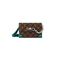 LOUIS VUITTON-M14923 루이비통 블랙 다모플라주 스티머 웨어러블 월릿