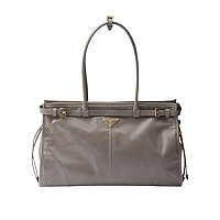 [正品1:1]PRADA-1BA433 프라다 블랙 라지 오일가죽 핸드백 38cm