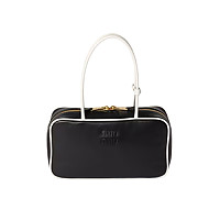 MIUMIU-5BB172 미우미우 코냑 송아지 가죽 보 백