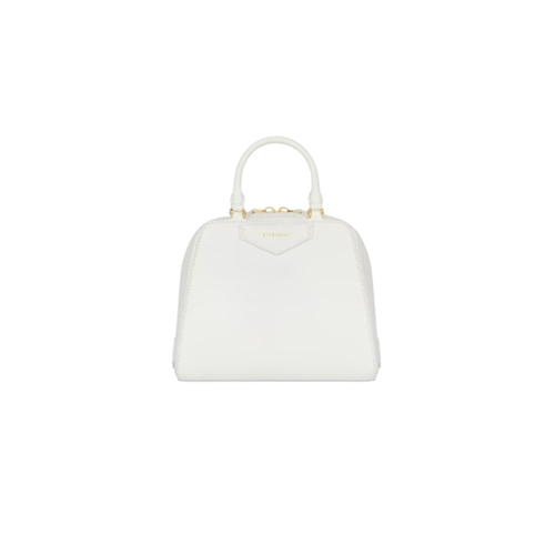 GIVENCHY-BB50ZBB 지방시 화이트 Antigona Cube 가죽 미니 백