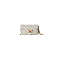 GUCCI-476433 1000 구찌 블랙 페이턴트 가죽 GG 마몽 수퍼 미니백
