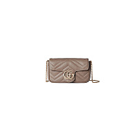 GUCCI-476433 1000 구찌 블랙 페이턴트 가죽 GG 마몽 수퍼 미니백