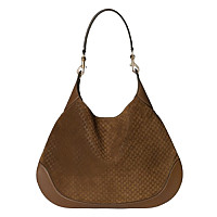 GUCCI-815924 9755 구찌 브라운 GG 캔버스 구찌 B 미디엄 숄더백