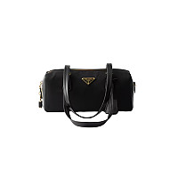 PRADA-1BB127 프라다 캐러멜 미디엄 가죽 탑 핸들 백