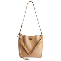 BALENCIAGA-811018 발렌시아가 블랙/금장 벨 에어 스몰 호보백